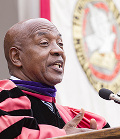 Photo of Charles Ogletree, Muhlenberg's 2016 Commencement Speaker