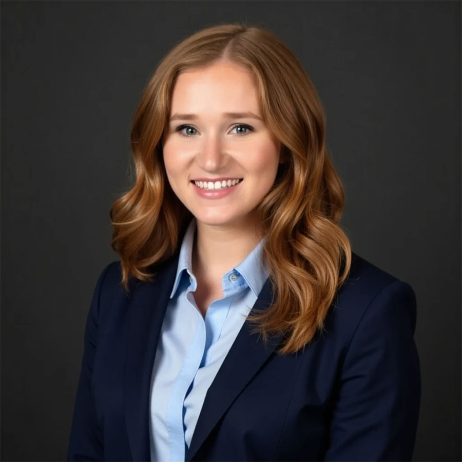 A professional headshot of a smiling Meredith Jones.