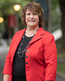 Profile image of Vice President for Advancement, Rebekkah L. Brown ’99.